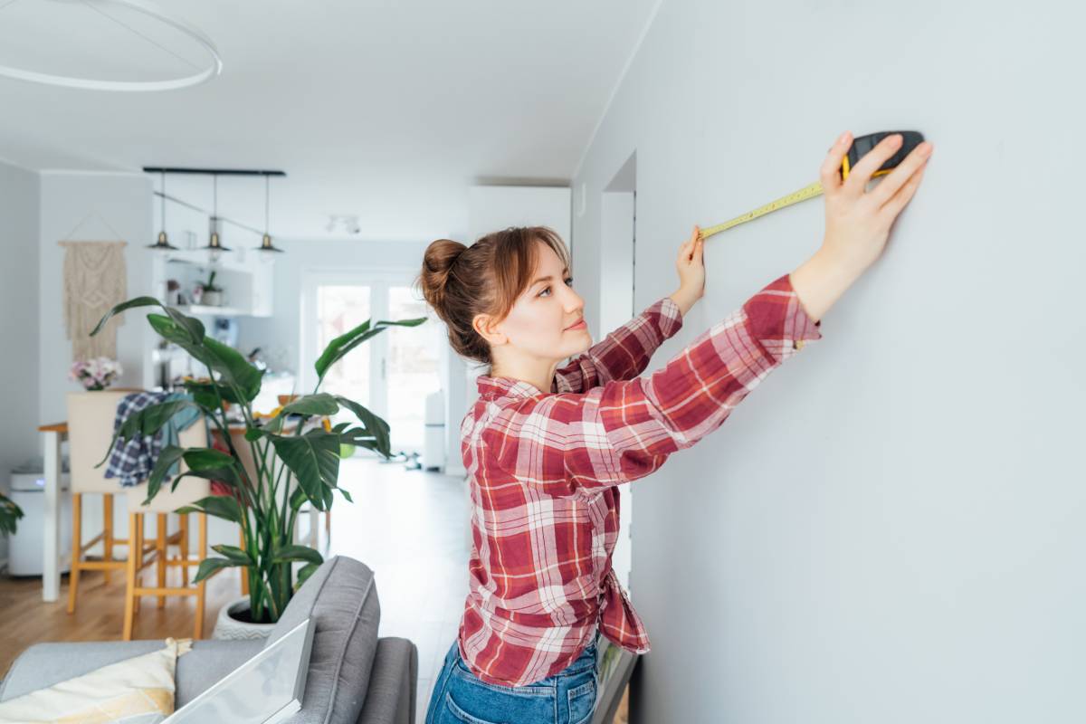 wall measurement for wallpaper mural