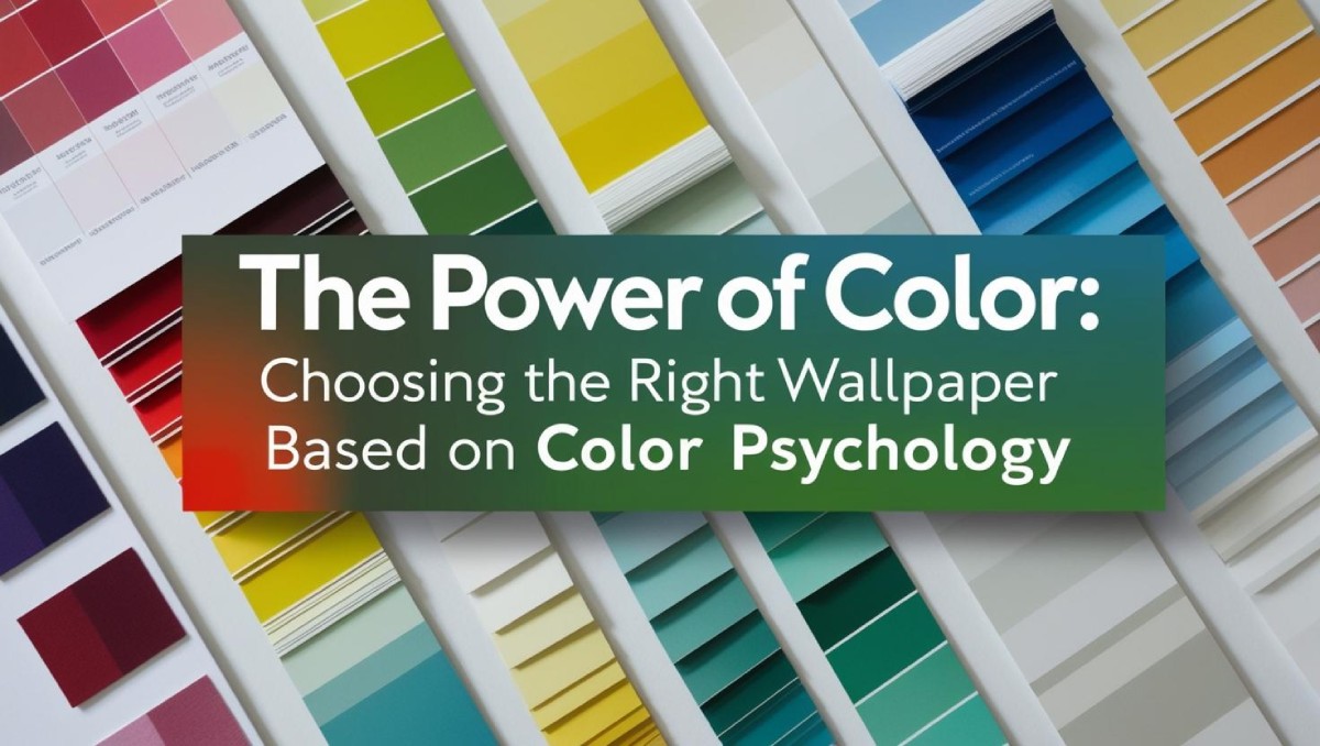 Choosing the Right Wallpaper Based on Color Psychology