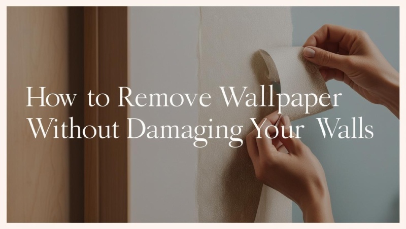 How to Remove Wallpaper Without Damaging Your Walls