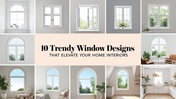 10 Trendy Window Designs That Elevate Your Home Interiors