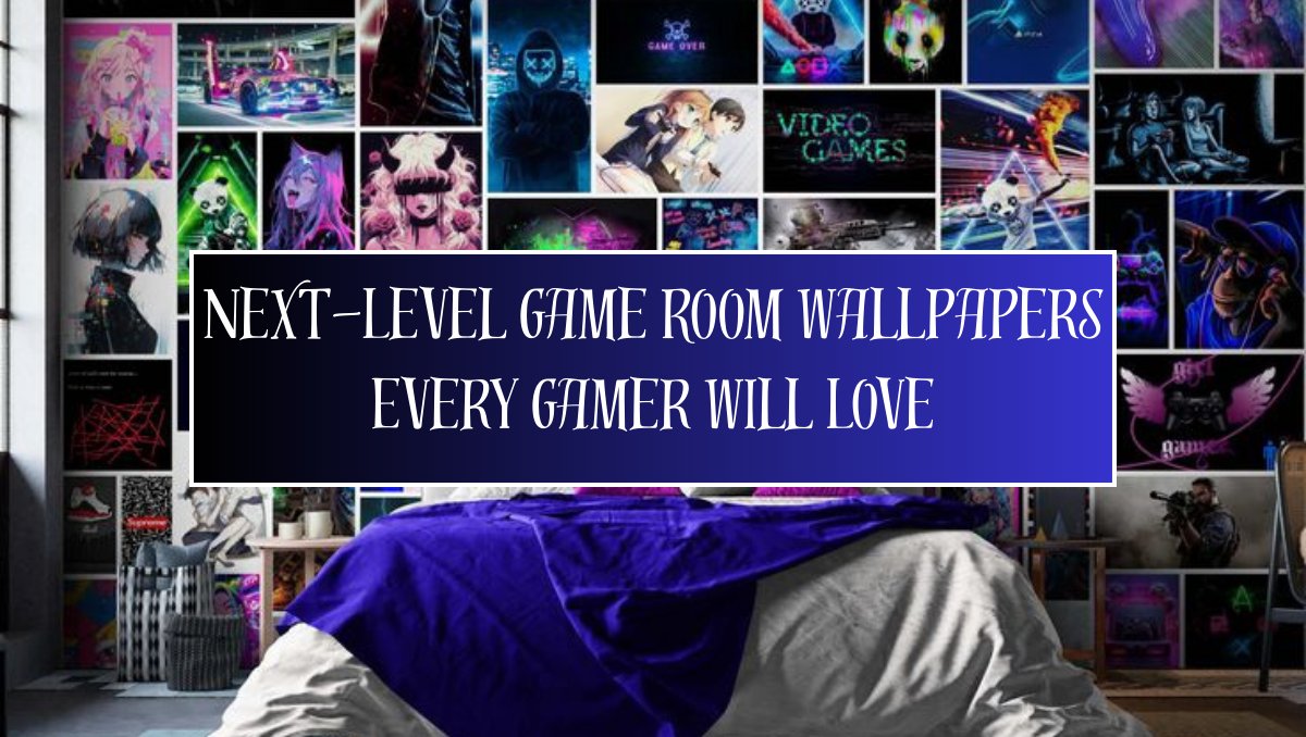 Next-Level Game Room Wallpapers Every Gamer Will Love