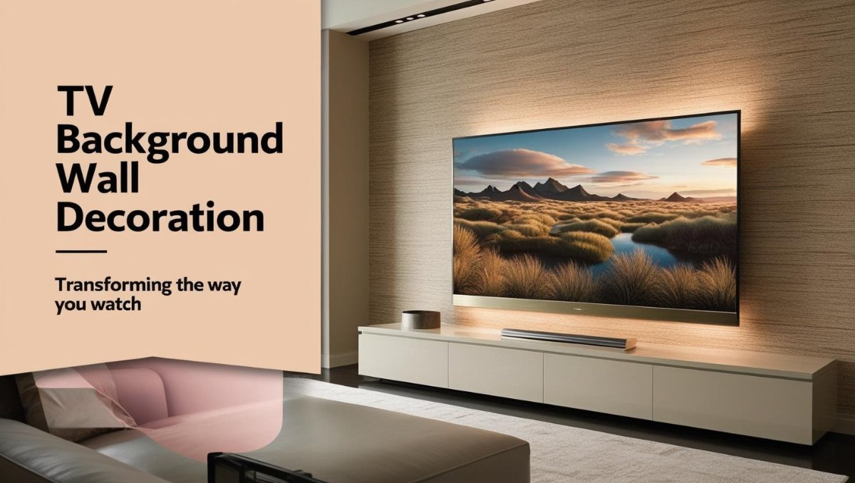 TV Background Wall Decoration Transforming the Way You Watch