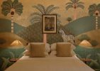 Botanical Sands Palm Grove Wallpaper Mural