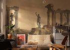 Epic, Classical Statue Pillars Wallpaper Mural