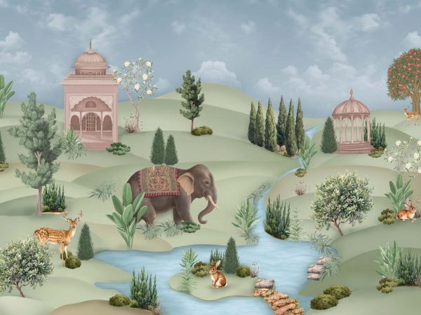 Heritage Meadow, Royal Jungle Wallpaper Mural