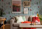 Linnea, Botanical Sprig Pattern Wallpaper