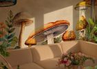 Mykora, Enchanted Mushrooms Wallpaper Mural