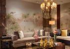 Sahara Whispers, Blush Palace Vista Wallpaper Mural