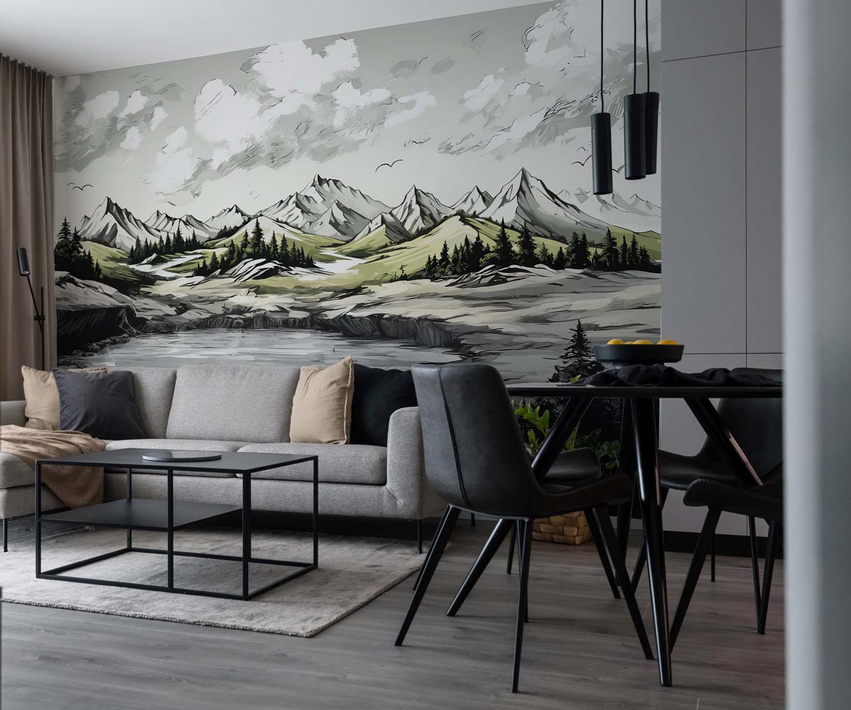 Solmera, Valley of Silence Wallpaper Mural