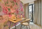 Stitched Garden, Embroidered Blossom Wallpaper Mural