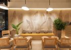 Veilicious, Soft Sepia Banana Leaves Wallpaper Mural
