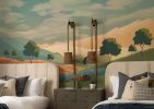 Windale, Painted Meadow Wallpaper Mural