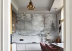 Eirwyn, Poetic and Frosted Subtle Ethereal Charm Forest Mural