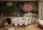Lotos, Soothing Land of Lotus Wallpaper Mural